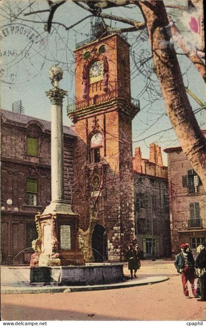 CPA Aix en Provence Le Beffroi