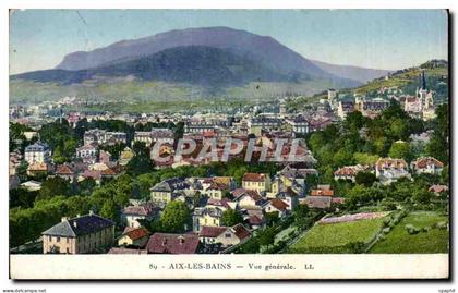 CPA Aix Les Bains Vue Generale