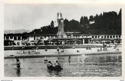 CPM AIX-LES-BAINS La plage
