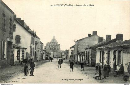 aizenay * avenue de la gare * villageois