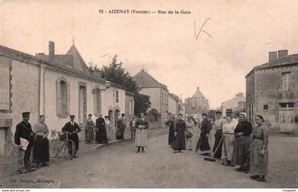 Aizenay : rue de la gare