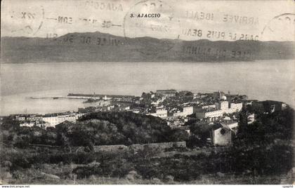 Corse - Corsica - Ajaccio - Vue Generale - CPA