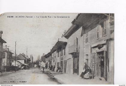 73 / ALBENS / LA GRANDE RUE / LA GENDARMERIE