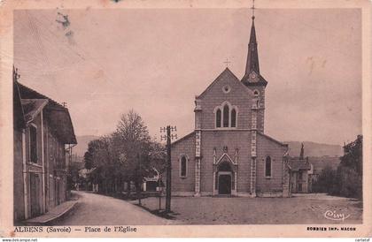 ALBENS . Place de l'Eglise