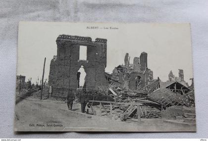 Albert, les écoles, Militaria, Somme 80