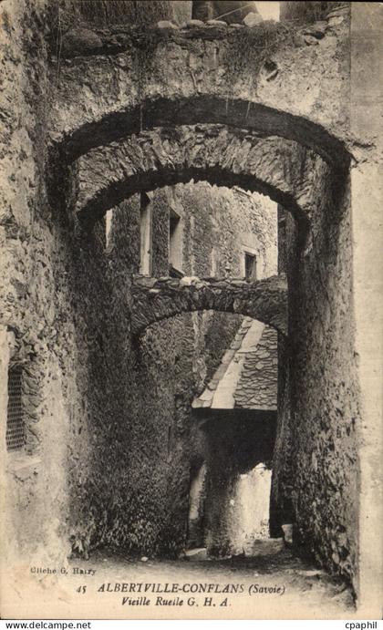 CPA Albertville Conflans Vieille ruelle