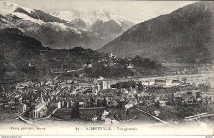 CPA Albertville Vue Generale