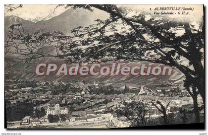 CPA Albertville Vue Generale