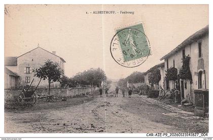 CAR-AIEP9-0521-57 - ALBESTROFF - Moselle - Faubourg