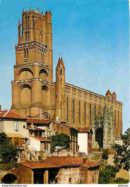 Carte Postale - 81 - Albi - La Basilique Sainte Cécile dominant le Vieil Albi - CPM - Voir Scans Recto-Verso - Poscard -