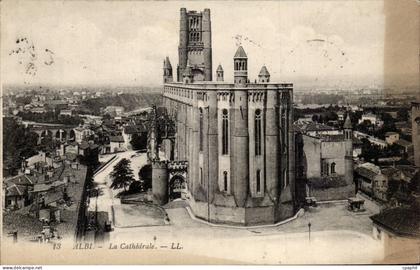 CPA Albi La cathedrale