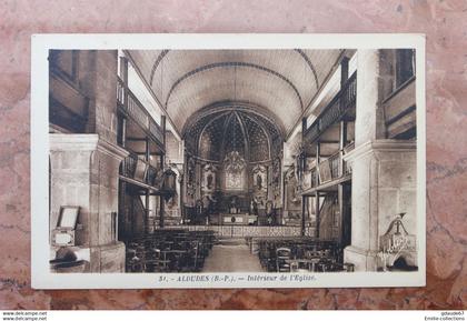 ALDUDES (64) - INTERIEUR DE L'EGLISE