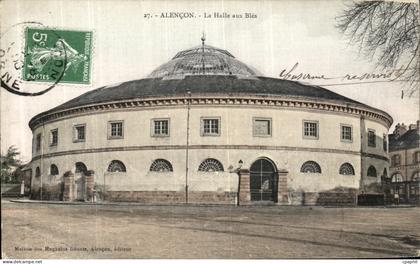 CPA Alencon La halle aux Bles