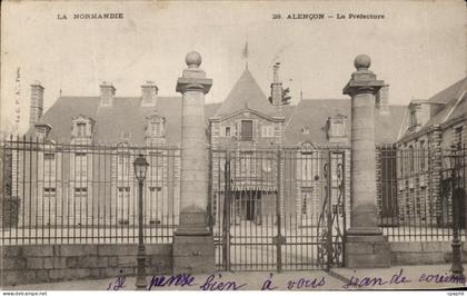 CPA Alencon La Prefecture