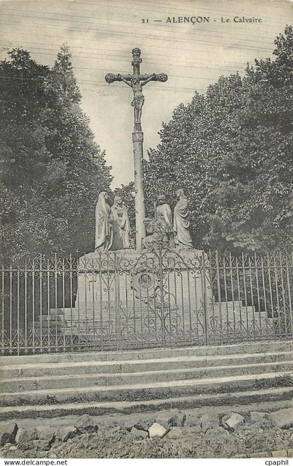 CPA Alencon Le Calvaire