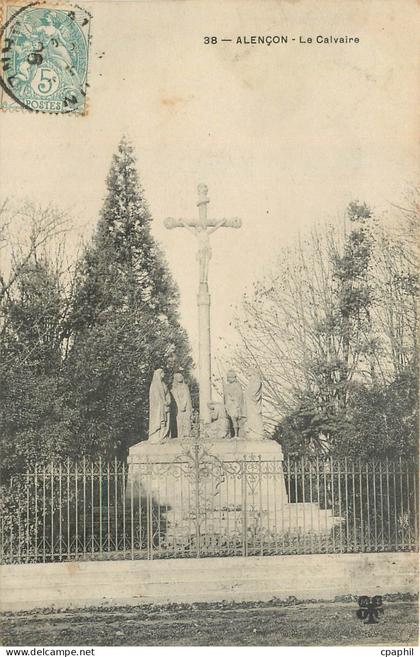 CPA Alencon Le Calvaire