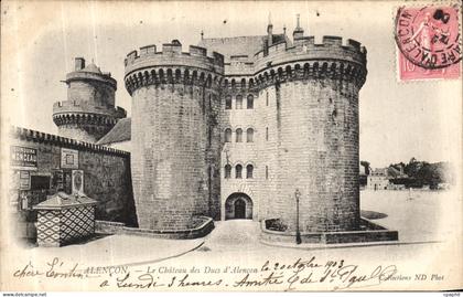 CPA Alencon Le Chateau des Ducs d Alencon