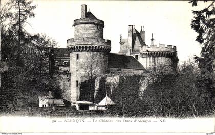 CPA Alencon Le Chateau des Ducs d Alencon