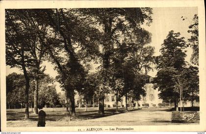 CPA Alencon Les Promenades