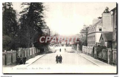 CPA Alencon Rue du Parc