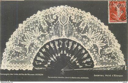 CPA Eventail Point d'Alencon Compagnie des Indes Alencon