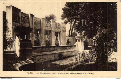 Ales - Le Monument aux Morts - CPA