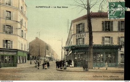 Alfortville CPA La rue Veron (tabac)