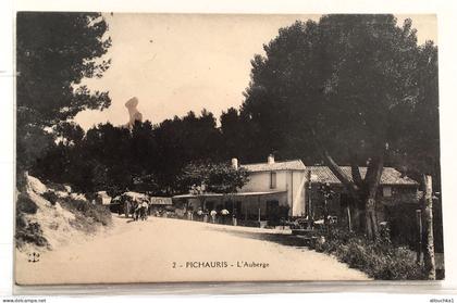 1924-Auberge de Pichauris ALLAUCH [13]B.-du-Rhône-Photo Carte Postale précurseur Top Cpa-Allauch Banlieue Marseille