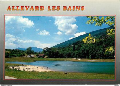 Carte Postale - 38 - Allevard les Bains - Lac de la Mirande - Flamme Postale de Allevard les Bains - CPM - Voir Scans Re