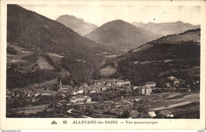 CPA Allevard Les Bains Vue Panoramique