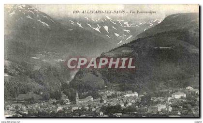 CPA Allevard Les Bains Vue Panoramique