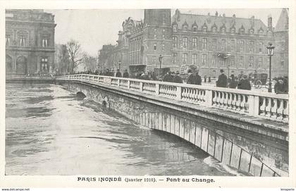 E6884 PARIS inondé 1910