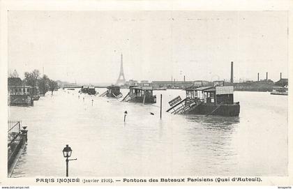 E6885 PARIS inondé 1910