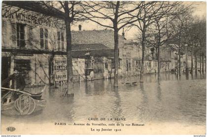 Paris - Crue de la Seine 1910