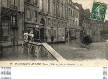 Paris - inondation janvier 1910