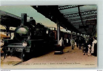 01200 Bellegarde-sur-Valserine - Arrivee du Train Entree a la Salle de V... - 13413827