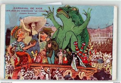 06000 Nice Nizza Lithographie / Künstlerkarte Karneval - 52098400