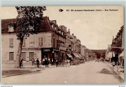 18200 Saint-Amand-Montrond - Rue National Fahrrad Oldtimer - 13910737