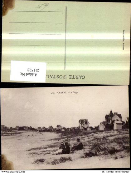 211528,Carnac La Plage Strand Personen