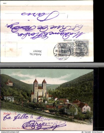 304597,Murbach im Elsass Kirche