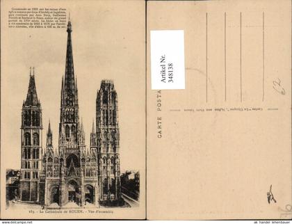 348138,Haute-Normandie Seine-Maritime Rouen Cathedrale Kirche