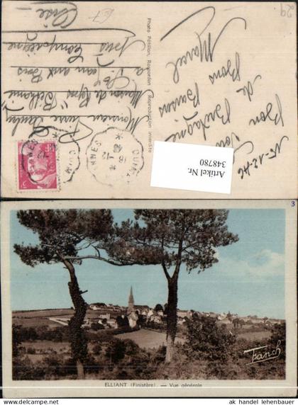 348780,Bretagne Finistere Elliant Vue generale Totale