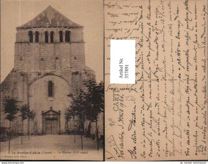 357891,Limousin Creuse Le Moutier-d'Ahun Le Clocher Kirche