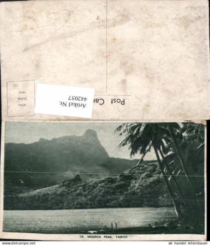 442057,Französisch-Polynesien Tahiti Moorea Peak Strand Partie