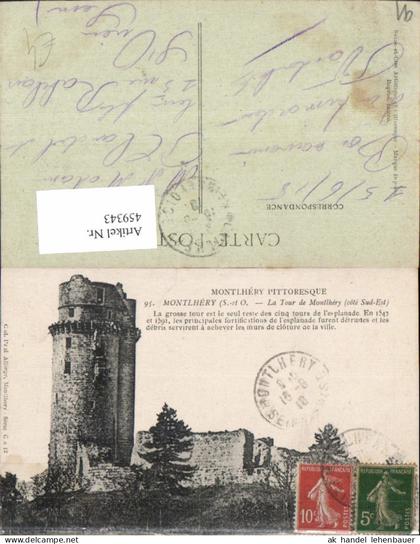 459343,Ile-de-France Essone Montlhery La Tour de Montlhery Turm