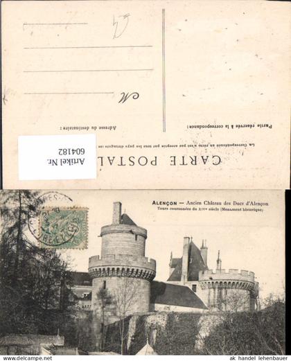 604182,Alencon Ancien Chateau des Ducs d Alencon Schloss France