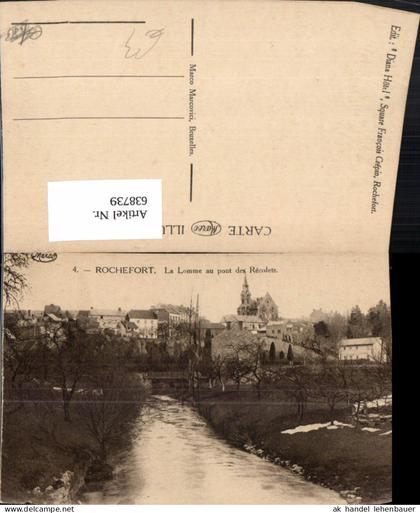 638739,Rochefort La Lomme au pont des Recolets France