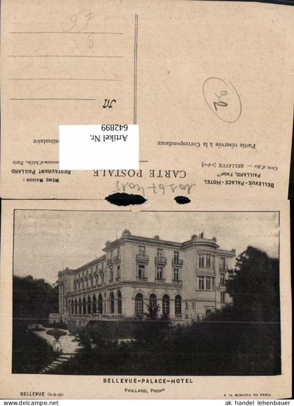 642899,Bellevue Palace-Hotel Meudon Bellevue Paris France