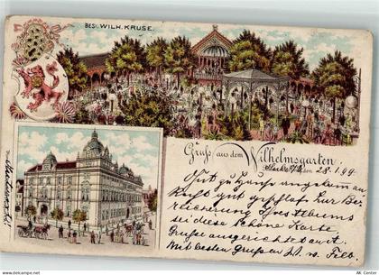 68360 Soultz-Haut-Rhin Sulz 1899 Lithographie Gasthaus Etablissement "Wi... - 13642224