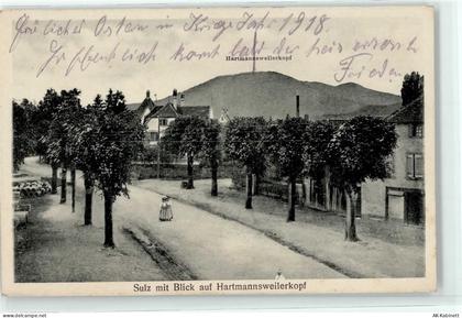 68360 Soultz-Haut-Rhin Sulz (Oberelsass) - Dorfstrasse Blick auf Hartman... - 51814844